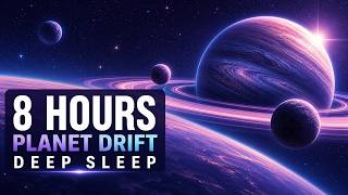Soft Gravity Night | Planet Sleep Soundscape | 8 Hour Deep Sleep Soundscape | Dark Image | No Voice