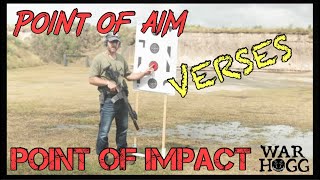 Point of Aim verse Point of Impact with a Red Dot Sight - War HOGG Tactical