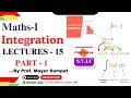 SYJC | MATHS-I | Chapter-5 | Integration | Lecture-15 | part-1