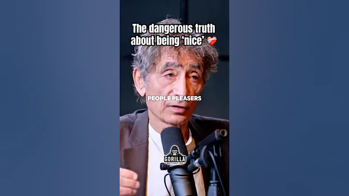 The Hidden Cost of Being “Too Nice” #mentalhealth #drgabormate #healingjourney #traumahealing