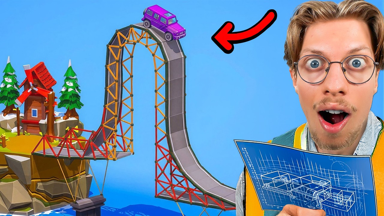 J'ai Construit les Pont les plus STUPIDES pour Casser le Jeu ! (ça a marché)