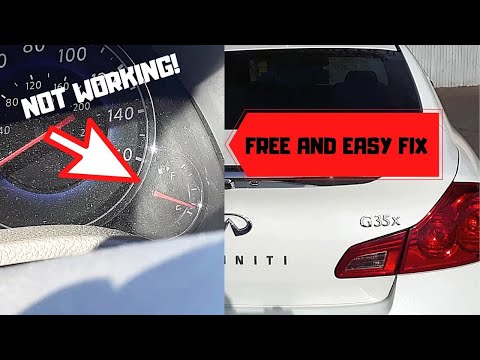 (Infiniti g35) How to fix your Gas Gauge!