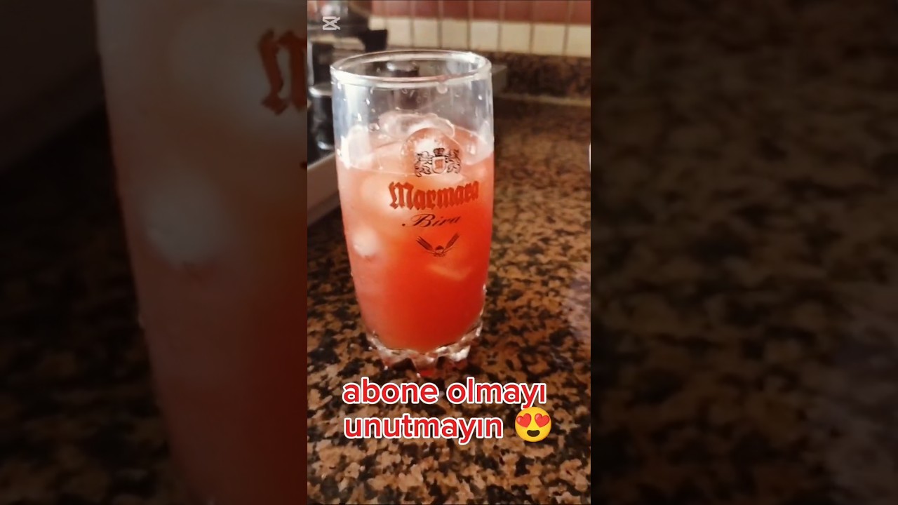 karpuz suyu yapımı 😍 aşırı kolay 2 dakikada yapım! 😍😱 #yaz #karpuz #anneyemekleri #içecek #ice