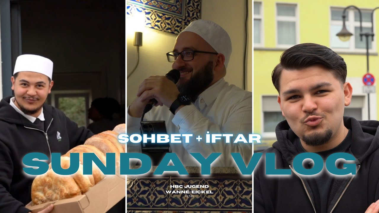 Ramadan IFTAR🍲 & SOHBET👳🏻‍♂️ I SUNDAY VLOG Vol.3 I HBC Jugend Wanne-Eickel