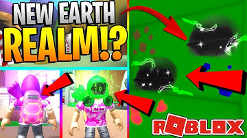 ROBLOX MINING SIMULATOR UPDATE! - EARTH REALM, NEW LEGENDARIES?! *INSANE UPDATE*