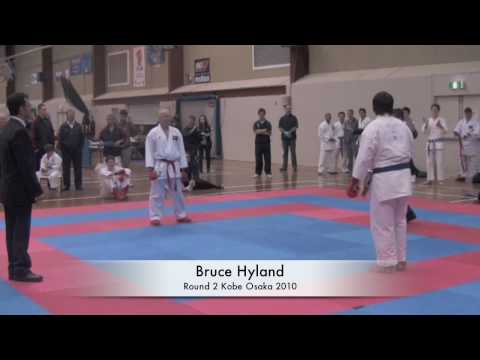 Kobe Osaka 2010 Kumite Bruce Hyland