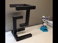 Levitating desktop 3d printed sculpture