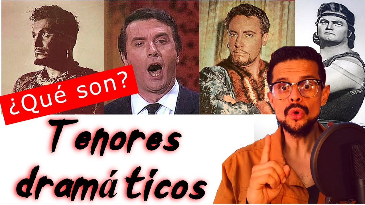 R SAAC - ¿Qué es unTenor DRAMÁTICO? Heldetenor, Wagneriano, DEL MONACO, CORELLI, VINAY, VICKERS