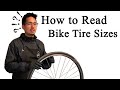 How To Read a Bike Tire Size