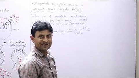 Angular Velocity | Chapter 04 | Motion in Two Dimension | XI Physics | Engr Harish Kumar