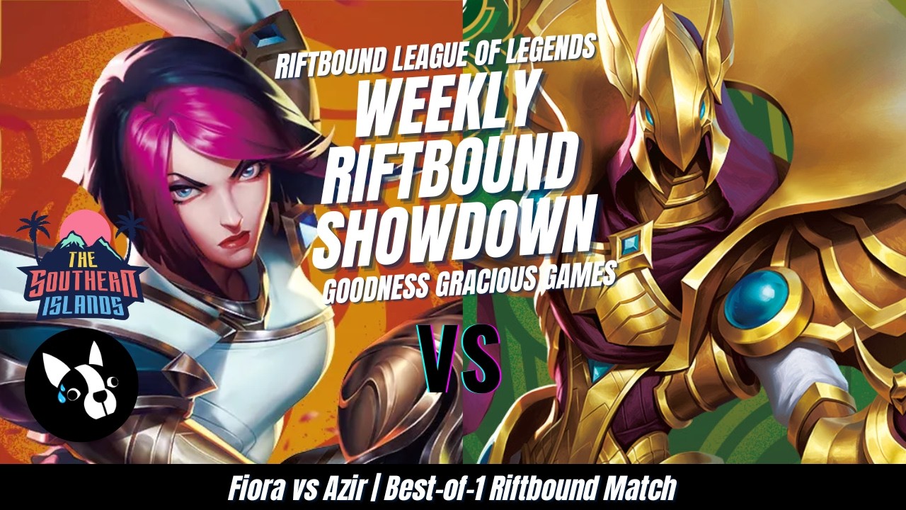 Riftbound League of Legends | Irelia vs Fiona | Riftbound Gameplay ...