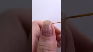 Укріплення нігтів гелем желе | реставрація кутиків | iron gel Dark #nails #гельлак #dark