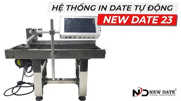 Hệ Thống In Date Code Tự Động ND 23 – Đã Bao Gồm Máy in Date P35 và Băng Tải Inox 600MM