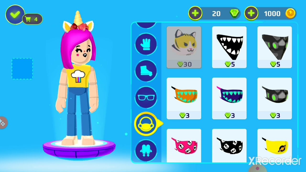 My first day on pk xd game🤩🤩(my first video)