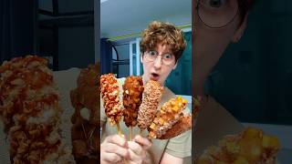 Korean Corn Dogs But They Get Progressively Weirder
