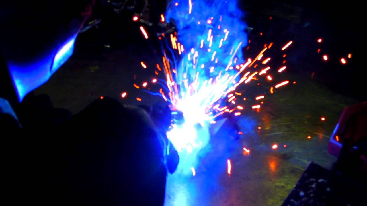 Сварка кронштейна 2 - YouTube