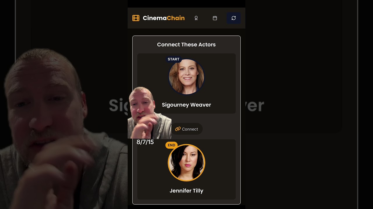 Sigourney Weaver to Jennifer Tilly - can you connect these 2 Hollywood stars? 