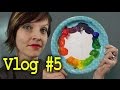 Art Vlog #5 Basic Color Theory and Color Mixing from Paint Swatches