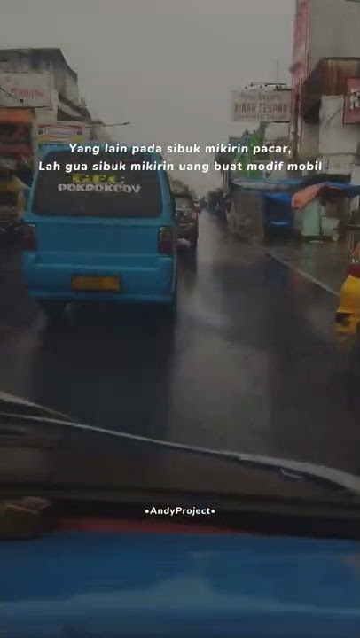 Story wa anak mobil
