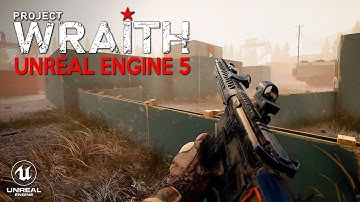 PROJECT WRAITH First Gameplay in UNREAL ENGINE 5 | New Call of Duty with Realistic Graphics 4K 2023