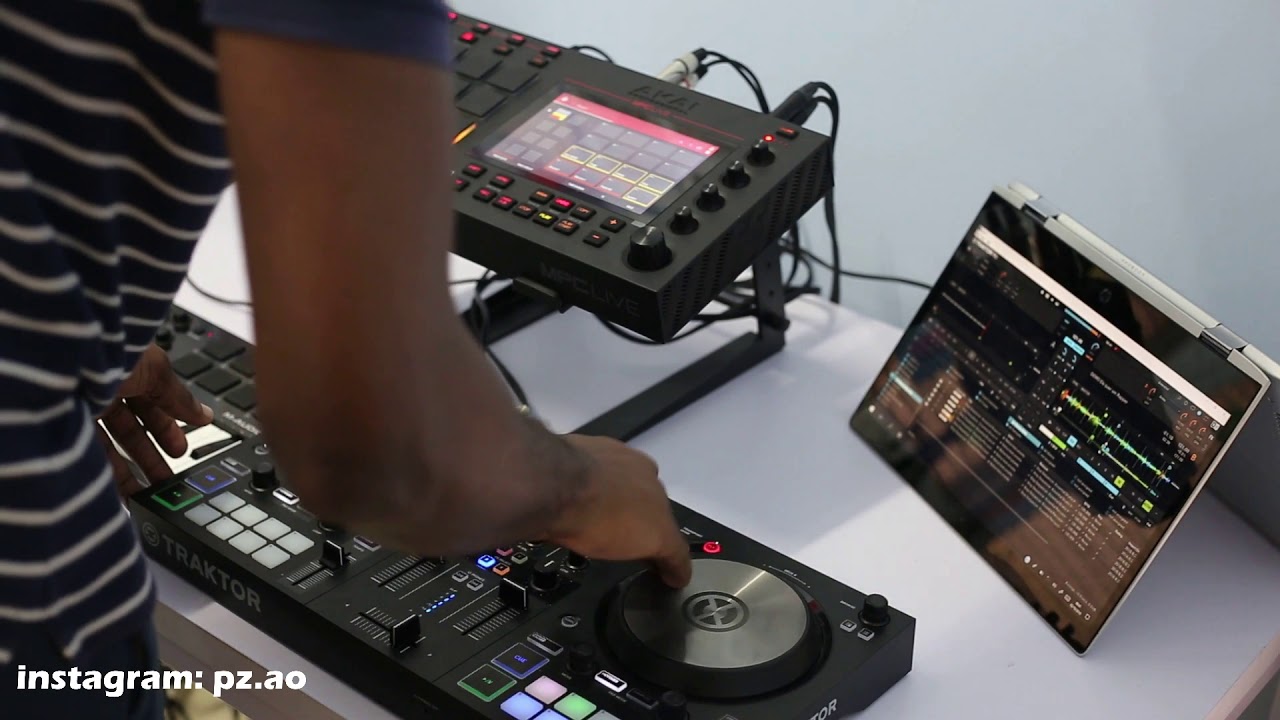 Mpc Rapper Ela curte de um Rapper (Mpc Live + Traktor S2 + Air mini32) - YouTube