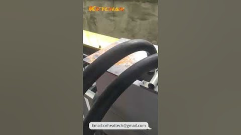 Steel Bar Induction Hardening Tempering System #Induction #hardening #tempering #inductionheater