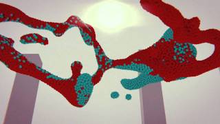 Blender 2.58 Fluid Particles Test #7 **Zero Gravity** Wealth