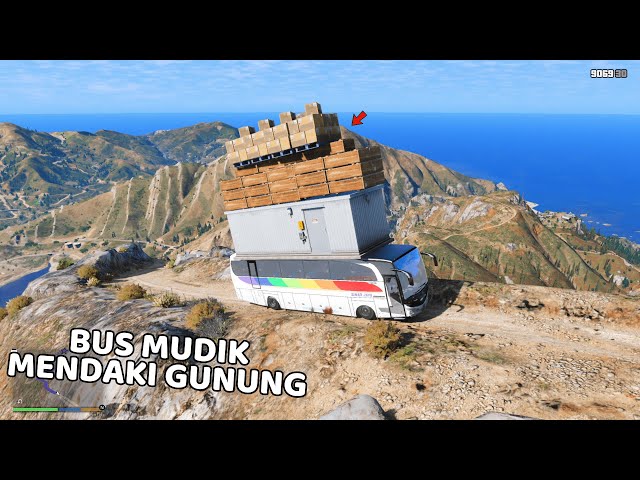 BUS MUDIK NAIK GUNUNG TERTINGGI DI GTA 5 - GTA 5 MOD class=