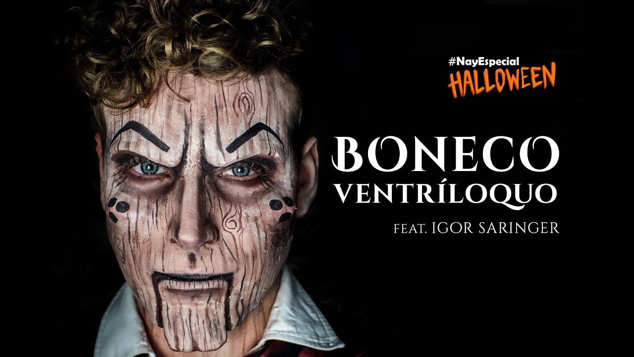 BONECO VENTRÍLOQUO | Maquiagem Artística feat. IGOR SARINGER | Especial Halloween #12