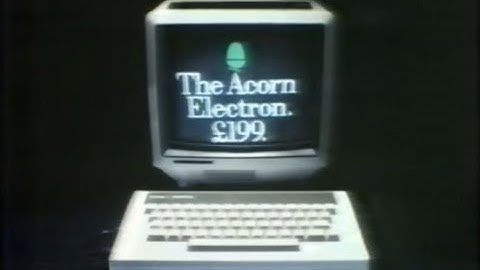 1984 BBC Micro Acorn Electron Home PC Advert