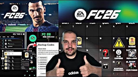 NEW BACKUP CODES FOR EAFC 26 GET THEM SO FAST AND EASY 🔥WEB APP TRICKS + Tips EAFC 26
