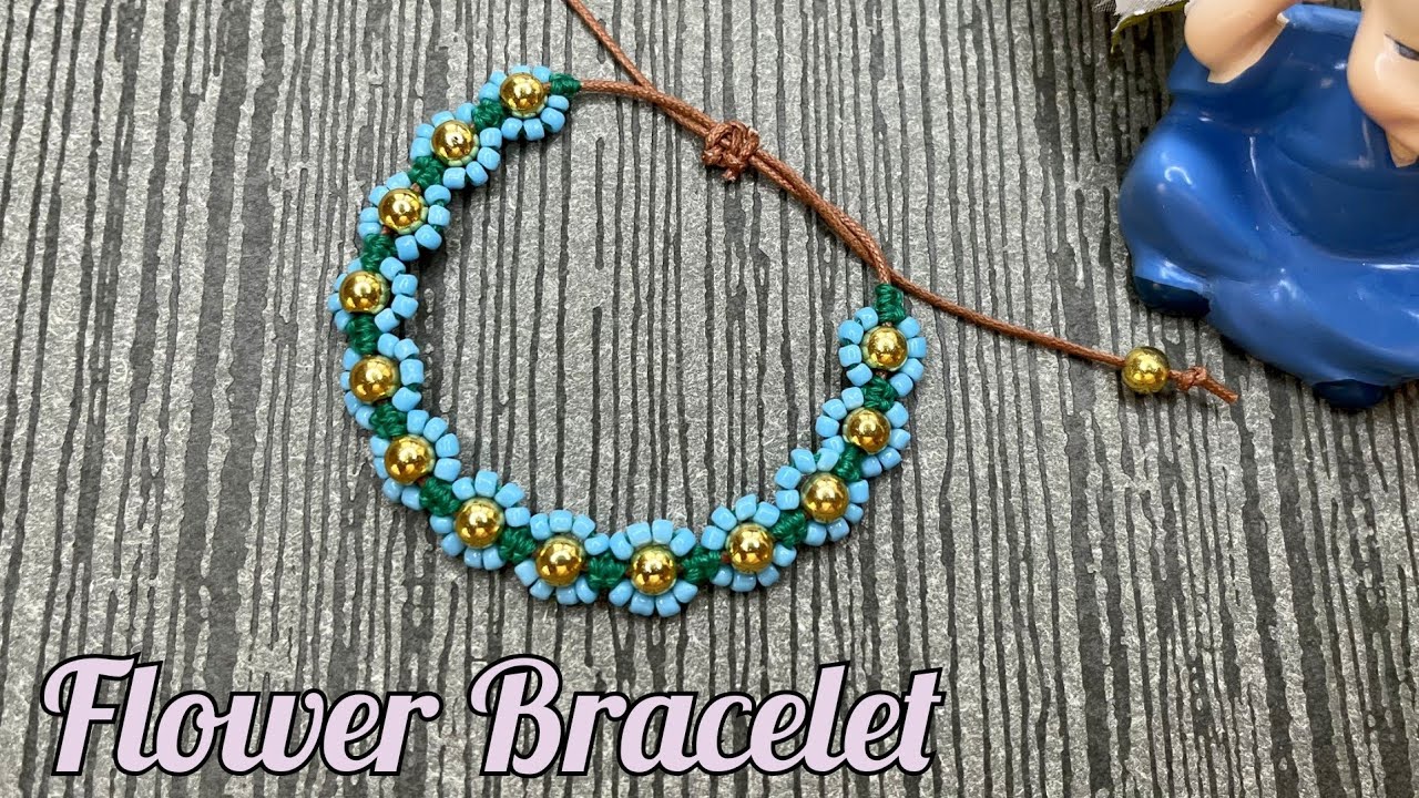 Handmade Flower Bracelet Ideas, How To Make Macrame Bracelets At Home, DIY Jewelry