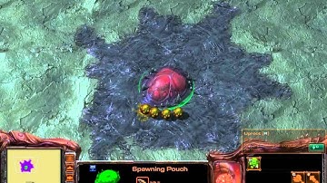 Starcraft 2 - Custom Race Neo Zerg tech demo 28