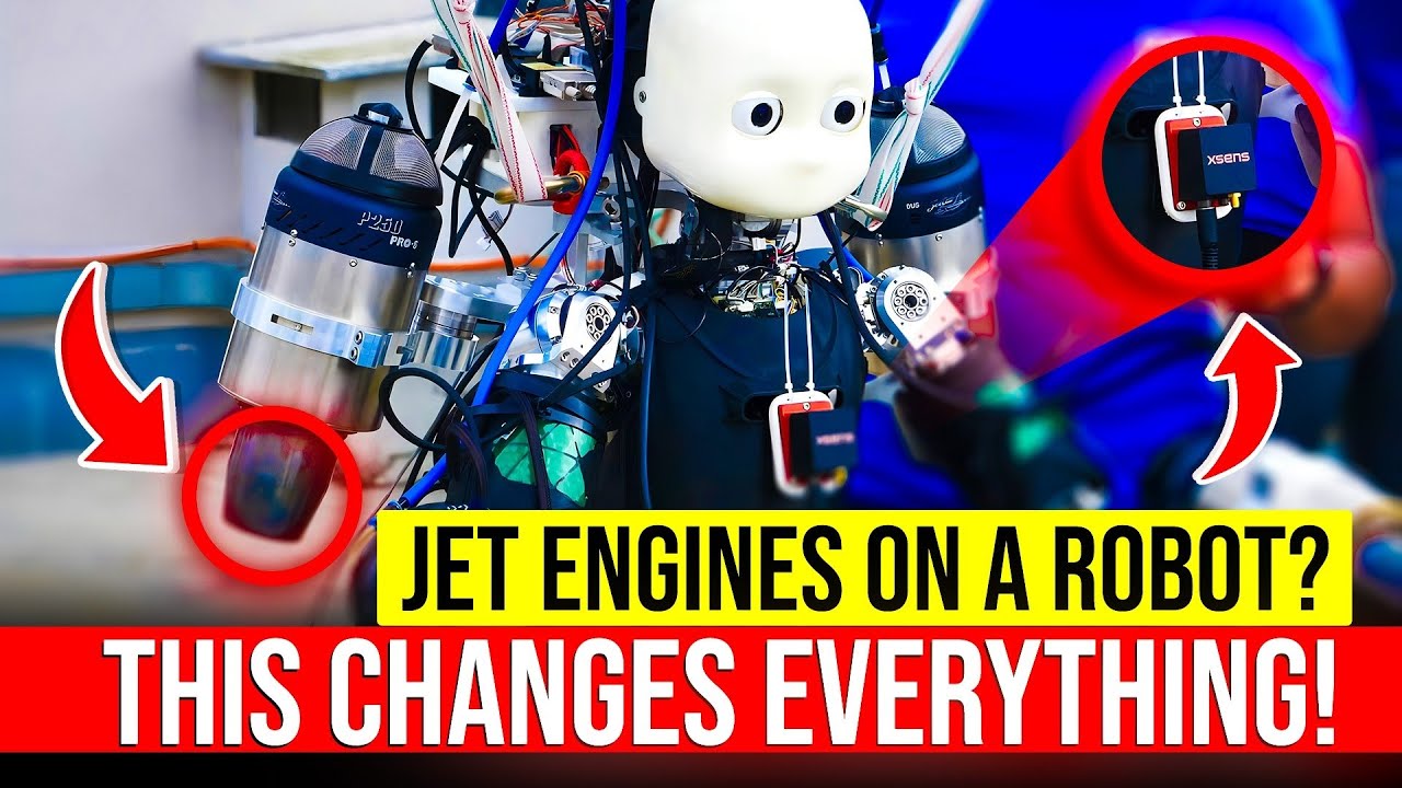 ⁣World’s First Flying Humanoid Robot Just Took Off & It’s Mind-Blowing!