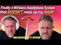 Finally a Wireless Headphone System that DOESN'T mess up my HAIR! Melonare PM-2