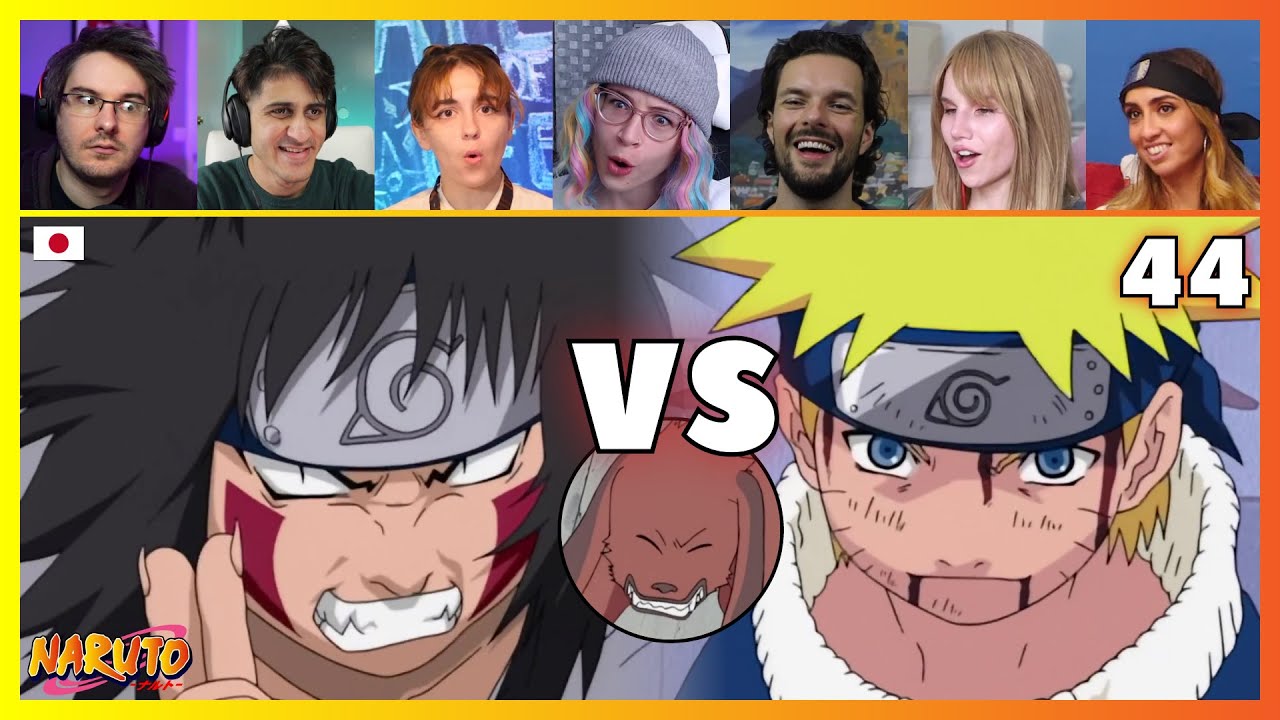 Naruto Episode 44 Naruto Vs Kiba Reaction Mashup YouTube