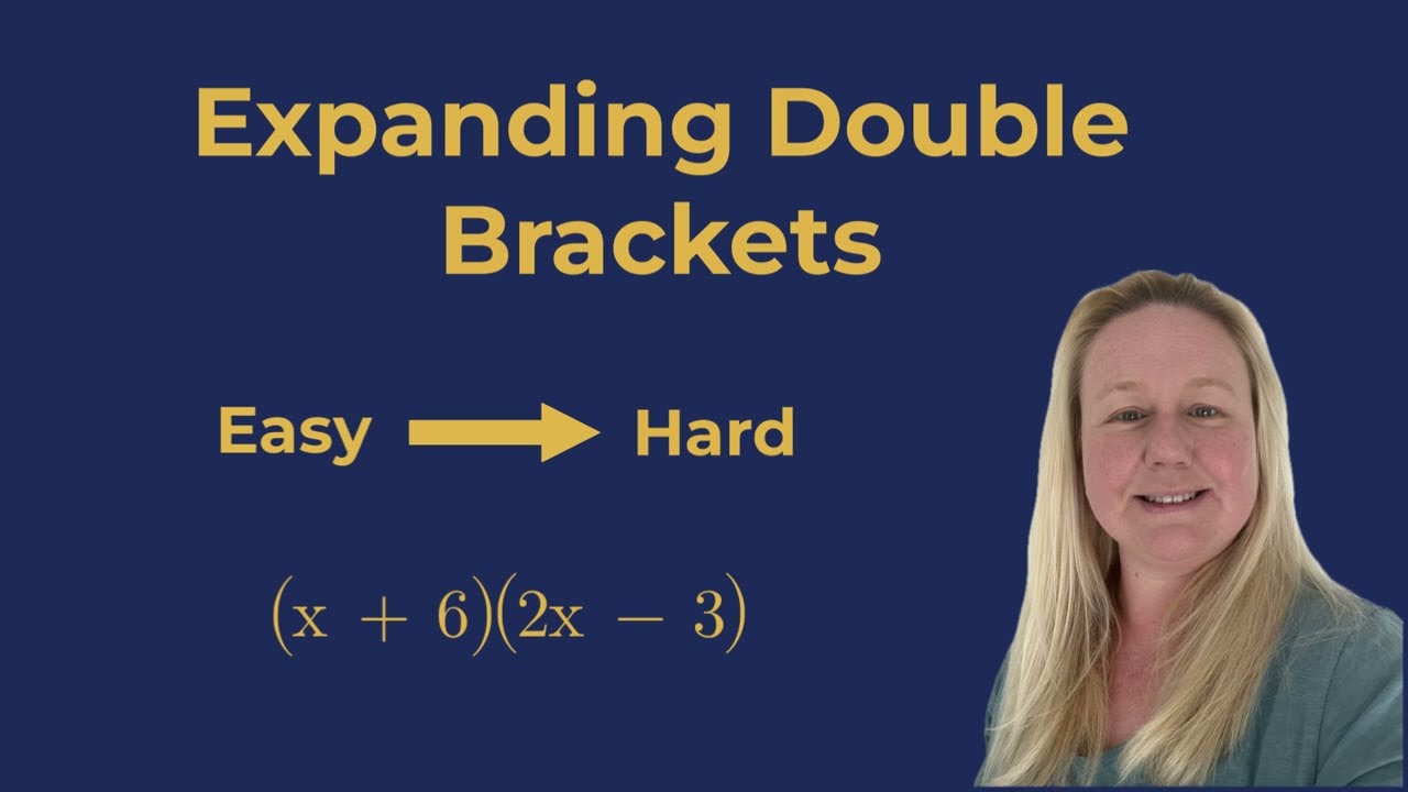 Expanding Double Brackets GCSE Maths | Easy to Hard Exam Questions