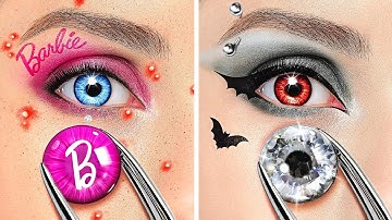 BARBIE MỌT SÁCH VS MA CÀ RỒNG NỔI TIẾNG 🦇 Lột Xác Barbie Mọt Sách và Mẹo Làm Đẹp từ 123 GO!