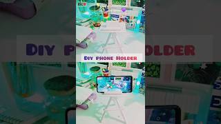 💡Diy phone Holder making🍃 ideas💜/paper craft🦋 #art #diy #reels #craft #viral #color #shorts #video