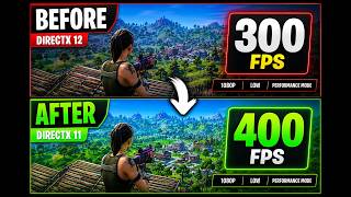 How to switch from DirectX 12 to DirectX 11 in Fortnite *HUGE FPS BOOST* How to switch from DirectX 12 to DirectX 11 in Fortnite *HUGE FPS BOOST*