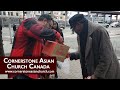 Helping the homeless in toronto   cornerstone asian church canada