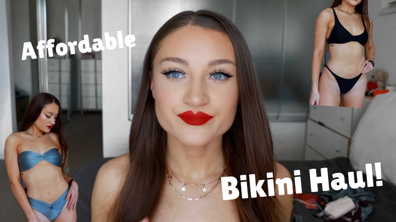 Bikini Try On: Affordable Swimwear Haul - Thought it would be useful to put out some affordable swimwear finds into the world. No judgement on my body plz. its not super comfortable to put yourself out