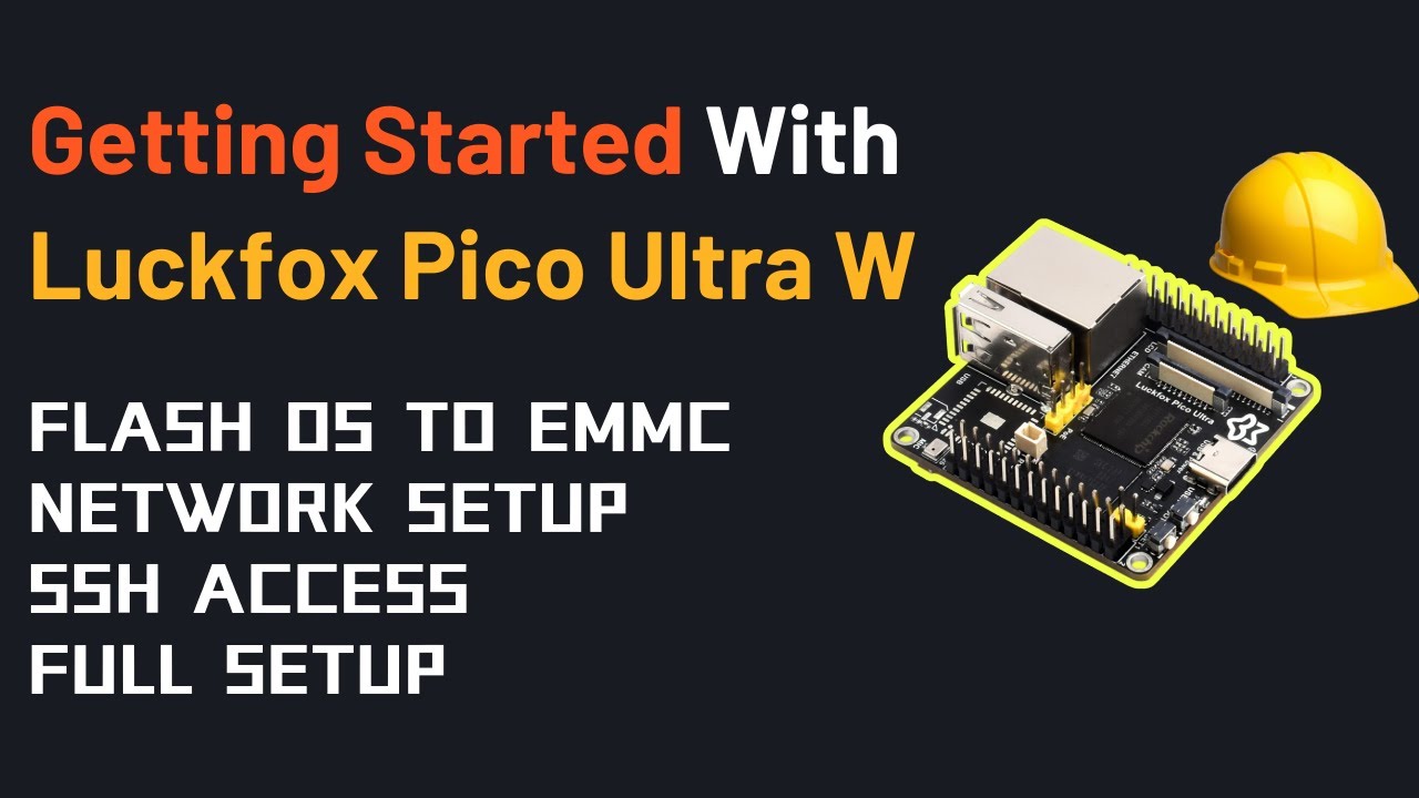 Getting Started with Luckfox Pico Ultra W | Flashing Buildroot OS to ...