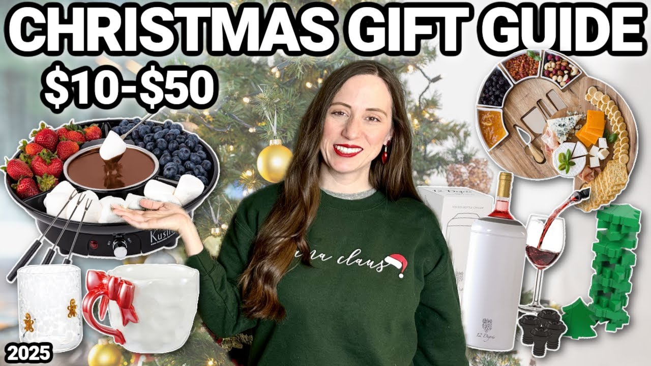 BEST CHRISTMAS GIFTS ($10-$50) | Christmas Gifts Ideas for 2025 ...