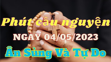 Phút Cầu Nguyện, Thứ Năm 04/05/2023: Ân Sủng Và Tự Do