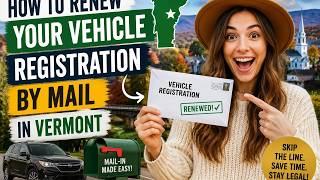 How to renew your vehicle registration by mail in Vermont