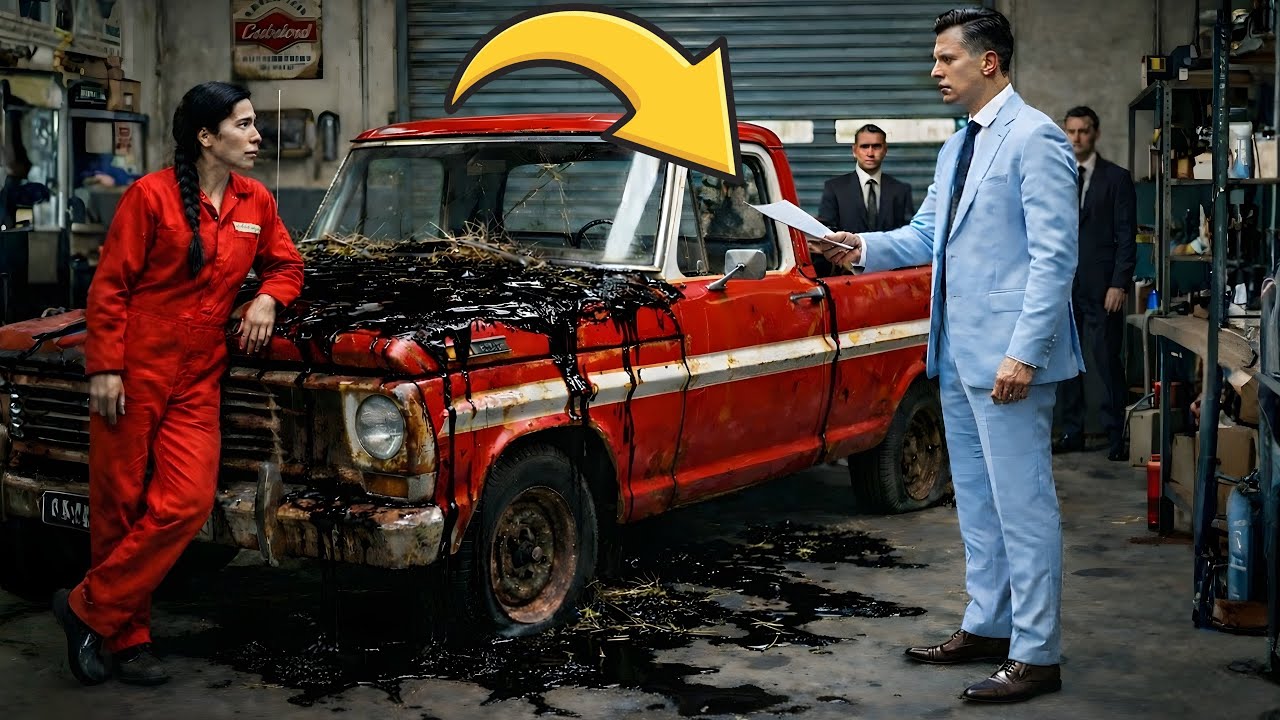 Sie kaufte einen alten LKW… Was sie darin fand, schockierte die ganze Stadt 😱