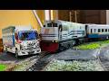 Drama Tabrakan Miniatur Kereta Api CC201 Vintage,CC201 WNB Anjlok Tabrakan Di Palang Perlintasan KAI