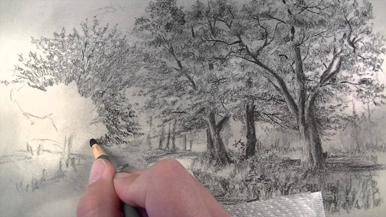 Charcoal Drawing, How To Draw With Charcoal