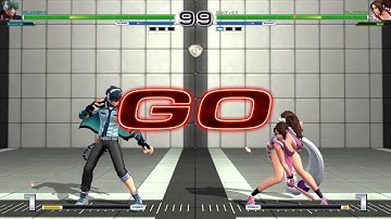 THE KING OF FIGHTERS XIV Demo Ver.CPU sample match 4